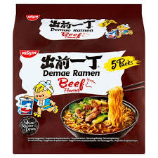Nissin Demae Ramen Beef Noodles 5 x 100G