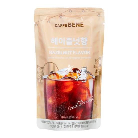 CaffeBene Hazelnut flavour 190ml (dated 02/26)