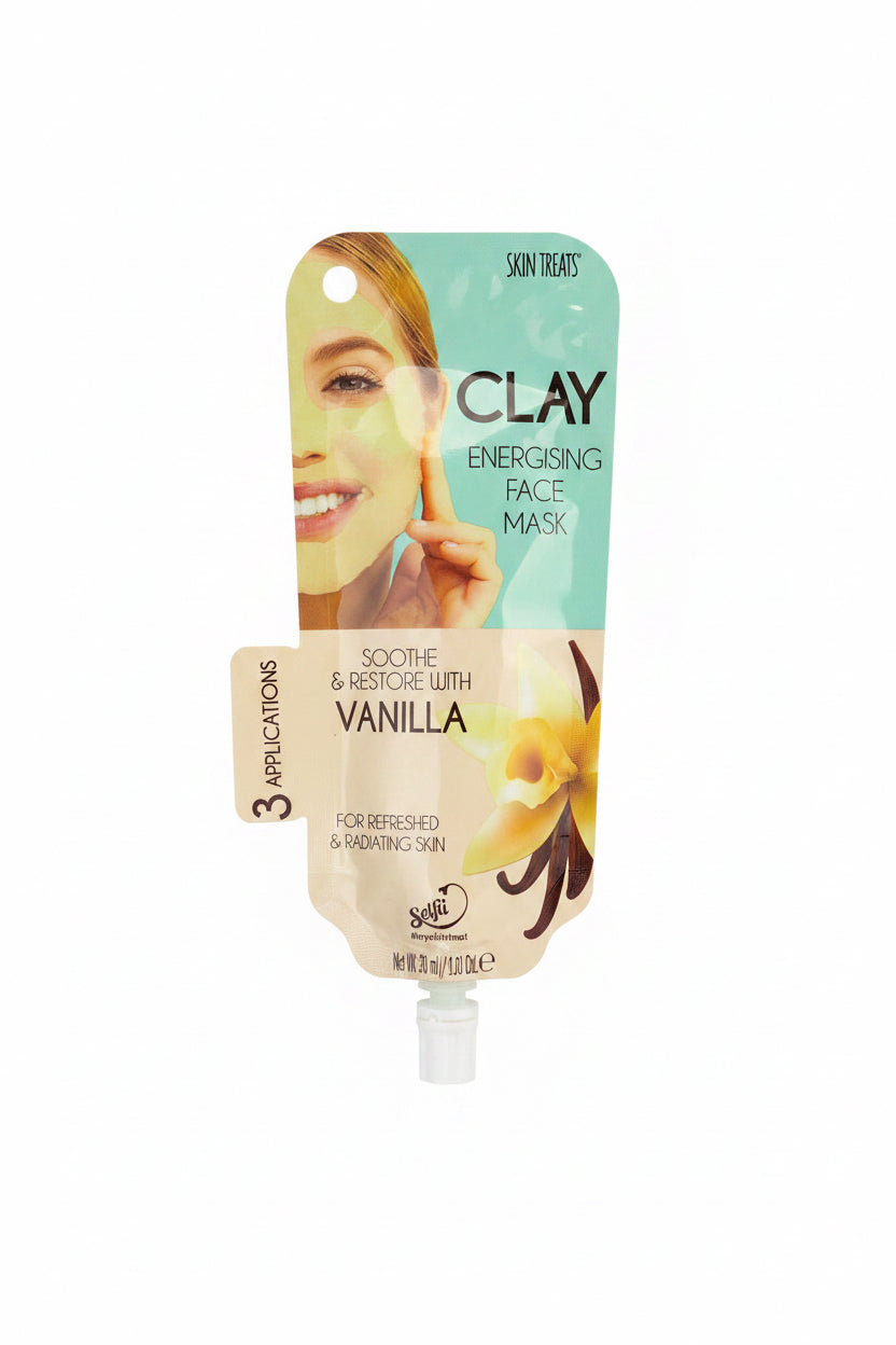 Skin Treats Clay Energising Face Mask Vanilla 30ml