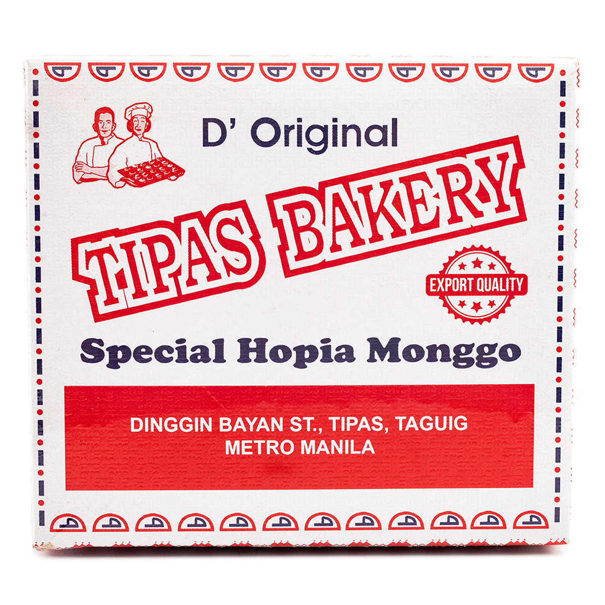 D’Original Tipas Bakery Hopia Mongo 480g
