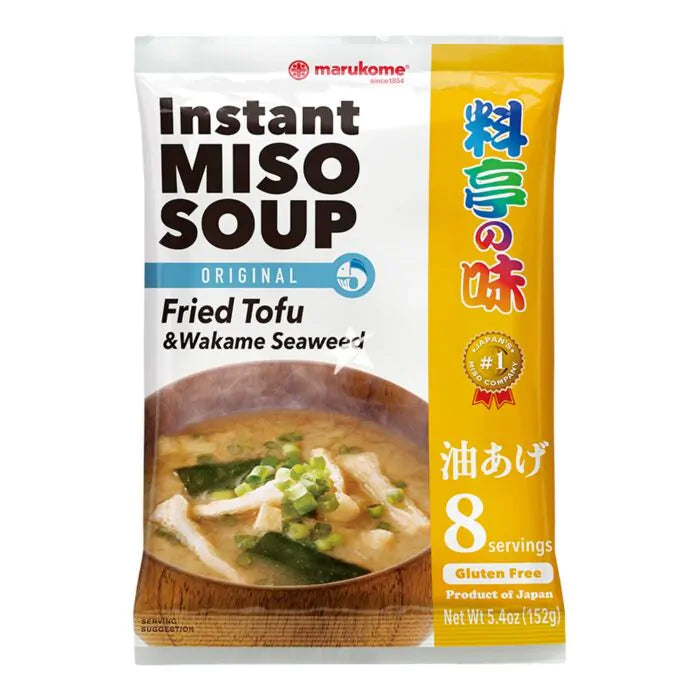Marukome Instant Soup Fried Tofu (8 servings)