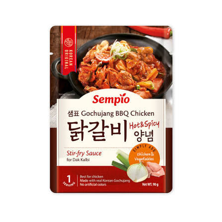Sempio Gochujang BBQ Chicken Hot & Spicy Stir fry sauce 90g