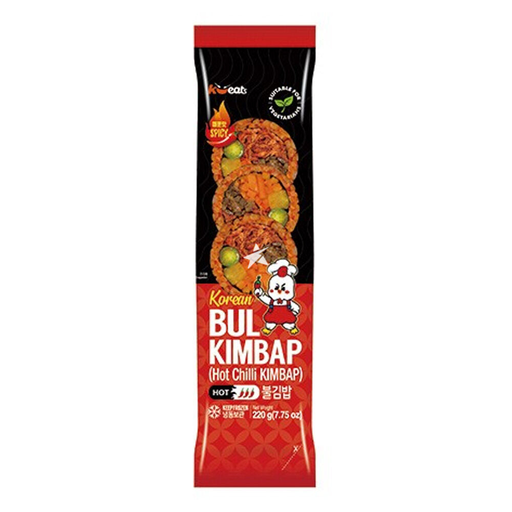 K EATS Frozen BUL Kimbap(hot chilli) 220G