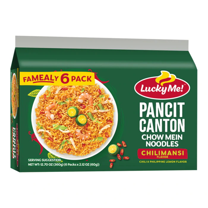 Lucky Me! Pancit Canton Chillimansi Multi pack (6 x 55g)