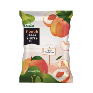 Cozzo Jelly Shots Peach 160g