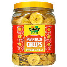 Tropical Sun Plantain Chips Sweet Chilli 450g