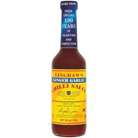 Lingham’s Garlic & Ginger Chilli Sauce 358g