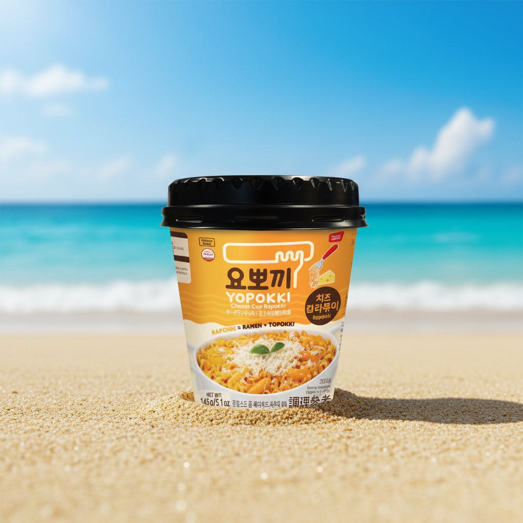 Yopokki Cheese Topokki (Rice Cake) 140g