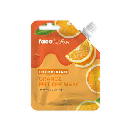 Facefacts Energising Orange Peel Off Mask Vegan 60ml