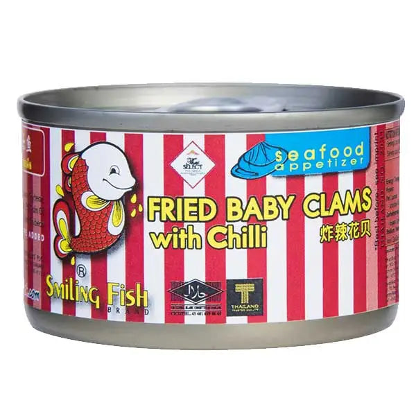 Fried Baby Clams with Chili 70g