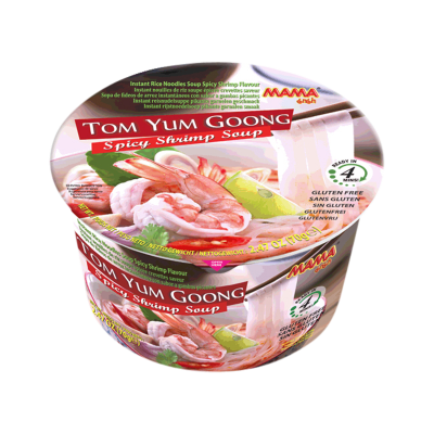 MAMA Tom Yum Goong Noodles Spicy Shrimp Soup Flavor 65g