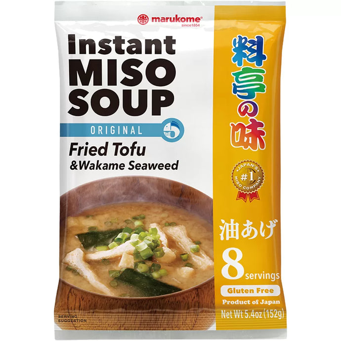 Marukome Instant Soup Fried Tofu (8 servings)