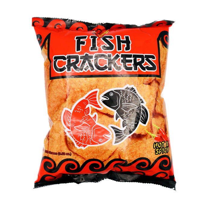 Chick Boy Fish Crackers Hot & Spicy 100g