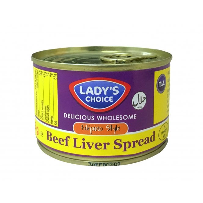 Lady's Choice Beef Liver Spread 165g (Halal)