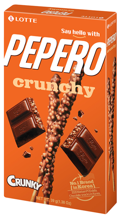 Pepero Crunchy 39g