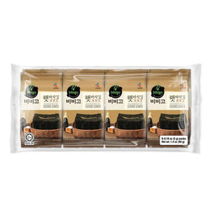 Bibigo Savoury Roasted Korean-Style Seasoned Seaweed (5g*8pcs) 40g