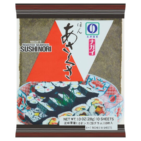 Nagai Roasted Seaweed Sushi Nori 28G
