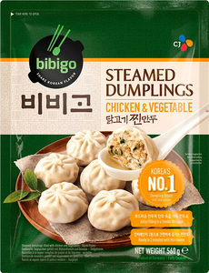 Bibigo Steamed Dumpling Chicken & Vegetable 560g
