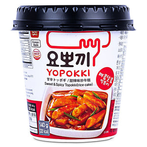 Yopokki Sweet & Spicy Topokki (Rice Cake) 140g