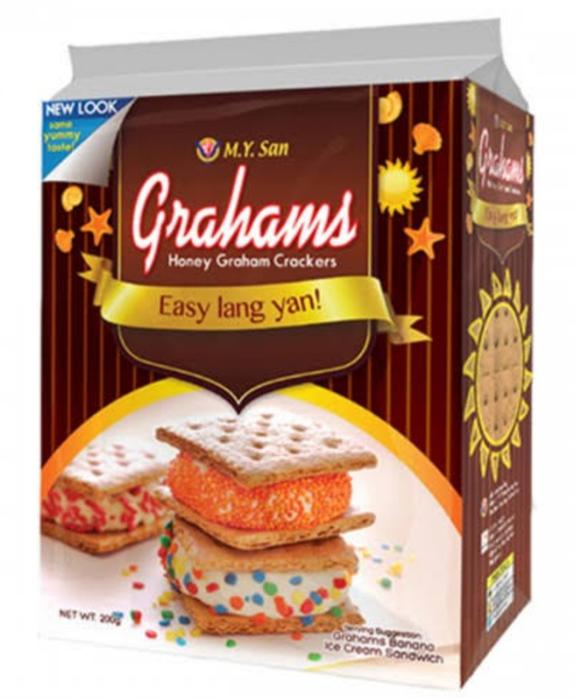 MY San Graham Crackers Chocolate 200g