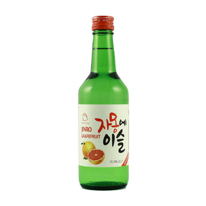 Jinro Grapefruit Flavour Soju 360ml 13% Alc./Vol
