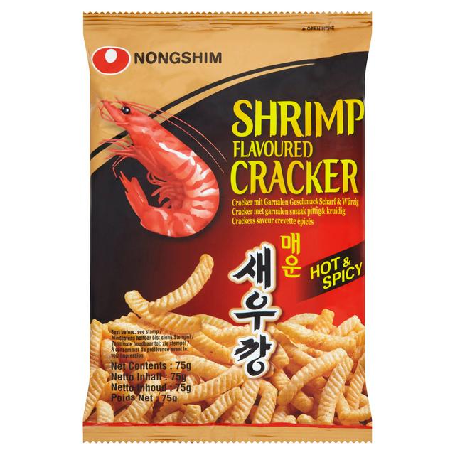 Nongshim Shrimp Flavoured Cracker Hot & Spicy 75g