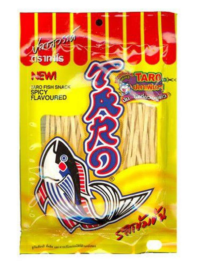 Taro Fish Snack Spicy 52g