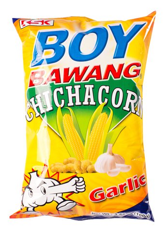 Boy Bawang Chichacorn - Garlic 100g
