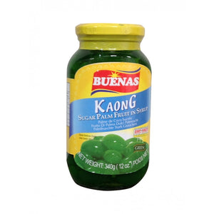 Buenas Kaong Sugar Palm Fruit in Syrup (Green)