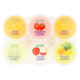 Cocon Assorted Fruit Flavour Pudding Gels 80g