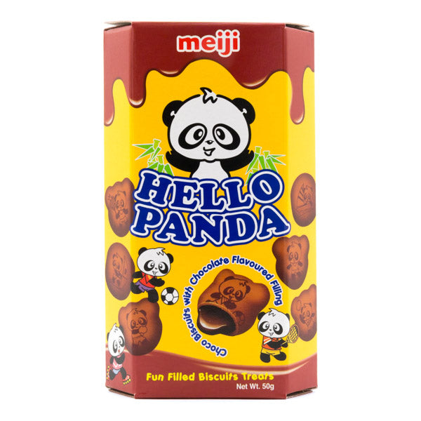 Meiji Hello Panda Double Chocolate Biscuits 50 g
