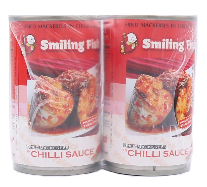 Smiling Fish Mackerels in Chilli Sauce - Value Pack 2x155g