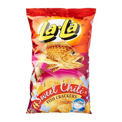 Lala Fish Crackers Sweet Chilli 100g