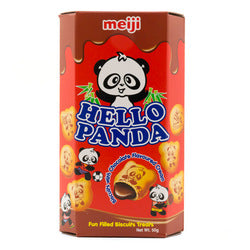 Hello Panda Chocolate Cream Biscuits 50g