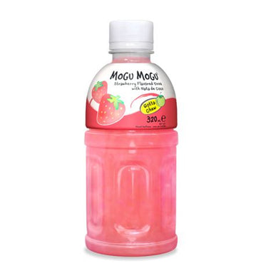 Mogu Mogu Strawberry Drink Nata De Coco 320ml