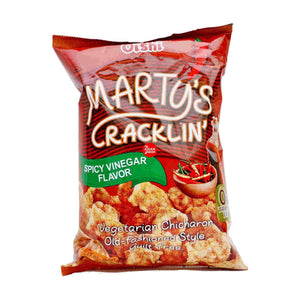 Oishi Marty's Cracklin' Spicy VInegar Flavour 90g
