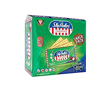 SkyFlakes Onion and Chives 250g (10 x 25g)