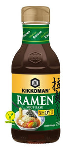 Kikkoman Concentrated Ramen Noodle Soup Base - Shoyu (Soy Sauce) Flavour 250ml