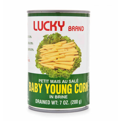 Lucky Brand Baby Young Corn in Brine 400g