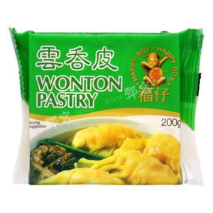 Happy Boy Wonton Pastry 200g