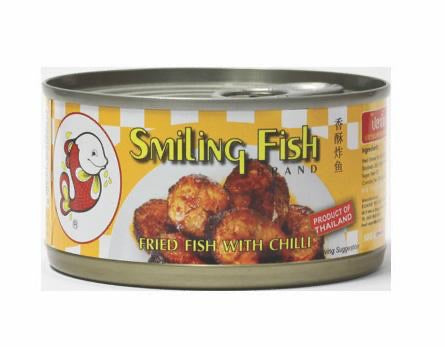 Smiling Fish Fried Fish With Chilli 90g (Twin Pack)