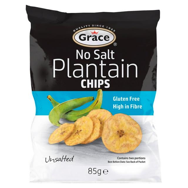 Grace Unsalted Plantain Chips 85g
