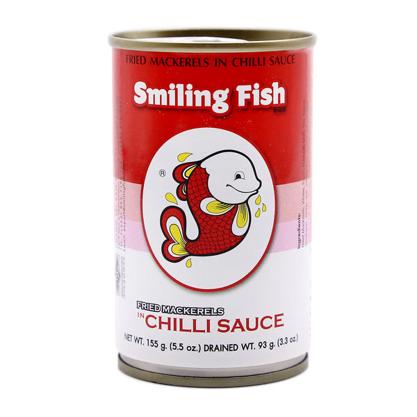 Smiling Fish Fried Mackerels in Chilli Sauce 155g