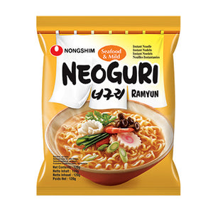Nongshim Neoguri Mild Ramyun Noodles 120g