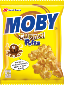 Moby Caramel Puffs 60g