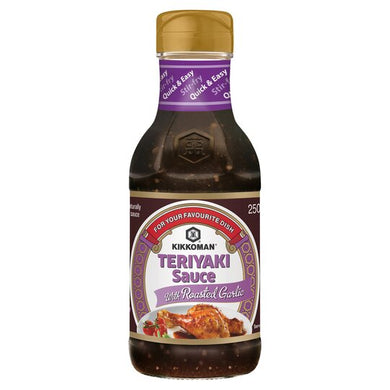 Kikkoman Teriyaki Sauce & Garlic 250ml