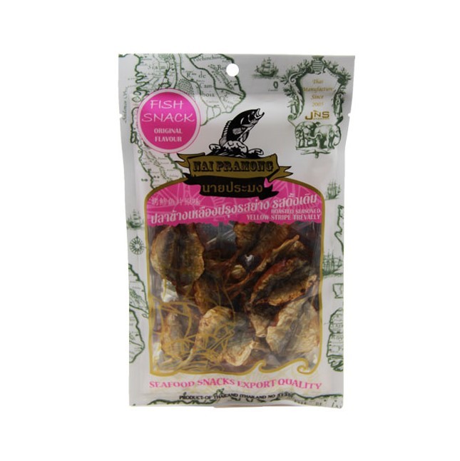 Nai Pramong Roasted Seasoned Yellow Striped Trevally 40g