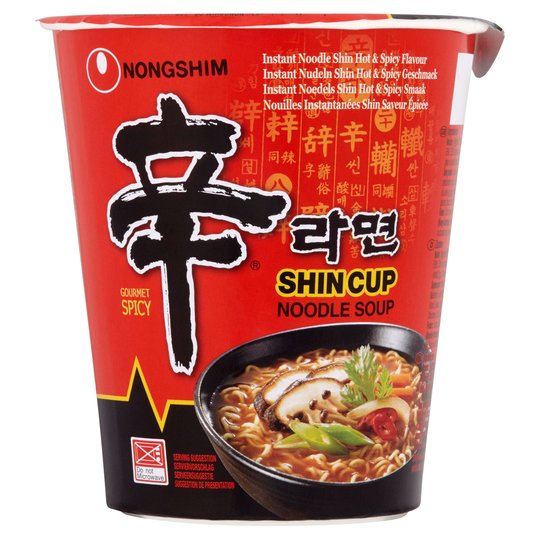 Nongshim Instant Shin Cup Noodle Soup 68G