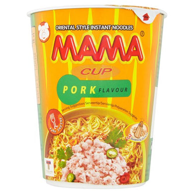 Mama Pork Flavour Instant Cup Noodles 70g