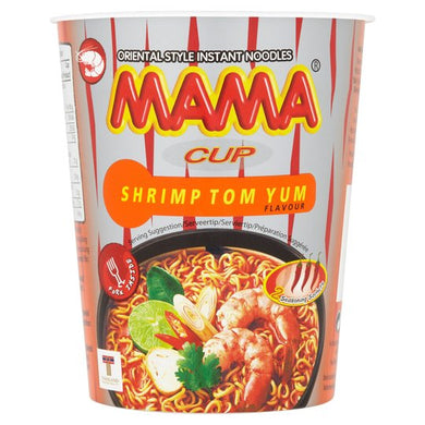 Mama Shrimp Tom Yum Flavour Instant Cup Noodles 70g